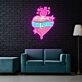 Love Potion Neon Sign X Acrylic Artwork