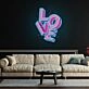 Love Is All You Need Neon Sign X Acrylic Artwork