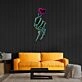 Love Hands Led Neon Acrylic Artwork