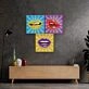 Lip Frame Led Neon Acrylic Artwork