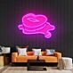 Lip Butter Led Neon Acrylic Artwork