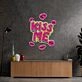 Kiss Me Led Neon Acrylic Artwork
