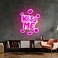 Kiss Me Led Neon Acrylic Artwork