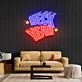 Heck Yeah Led Neon Acrylic Artwork