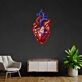 Heart Led Neon Acrylic Artwork