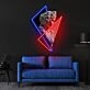 Goddess Statue Neon X Acrylic Artwork