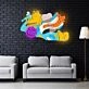Picasso Puppies Neon X Acrylic Artwork