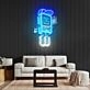 Gameboy Led Neon Acrylic Artwork