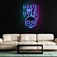 Game Over Neon Sign X Acrylic Artwork