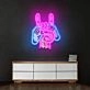 Game Hands Led Neon Acrylic Artwork