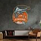 Fishing Logo Led Neon Sign Light Pop Art