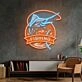 Fishing Logo Led Neon Sign Light Pop Art