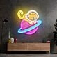 Feeline Astronaut Chilling Led Neon Sign Light Pop Art