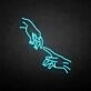 'Touch Finger' neon sign