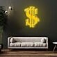 Dollar Sign Graffti Neon Sign X Acrylic Artwork