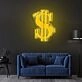 Dollar Sign Graffti Neon Sign X Acrylic Artwork