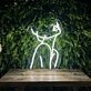 'Woman pose' neon sign