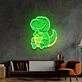 Dinosaur Clapping Led Neon Sign Light Pop Art