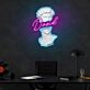 David Statue Neon Sign X Acrylic Artwork