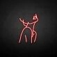 'Woman pose' neon sign