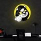 Cool Panda Neon Sign X Acrylic Artwork