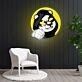 Cool Panda Neon Sign X Acrylic Artwork