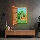 Camping On Hills Led Neon Sign Light Pop Art