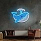 Baby Whale Spout Led Neon Sign Light Pop Art
