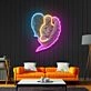 Angel Led Neon Acrylic Artwork