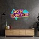 90S Music Hits Led Neon Acrylic Artwork