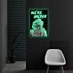 Were Golden Neon X Acrylic Artwork