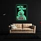 Were Golden Neon X Acrylic Artwork