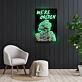 Were Golden Neon X Acrylic Artwork
