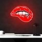 Taste Of Your Lips Neon X Acrylic Artwork