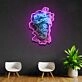 Is This Love Neon X Acrylic Artwork