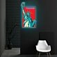 Freedom Neon X Acrylic Artwork