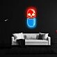 Chill Pill Neon X Acrylic Artwork