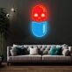 Chill Pill Neon X Acrylic Artwork