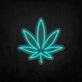 Herb Haven Leaf Neon Sign