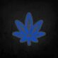 Herb Haven Leaf Neon Sign