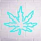 Stoner's Delight Leaf Neon Sign