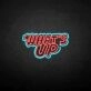 'What's up' neon sign