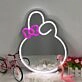 Bunny Glow LED Mirror Neon Light