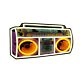 Retro Boombox Led Neon Sign Light Pop Art