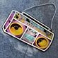 Retro Boombox Led Neon Sign Light Pop Art