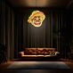 Smiley Hat Led Neon Sign Light Pop Art