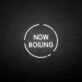 'Now boiling' neon sign