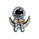 Wall-Mounted Astronaut Led Neon Sign Light Pop Art