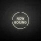 'Now boiling' neon sign