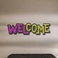 Welcome Led Neon Sign Light Pop Art